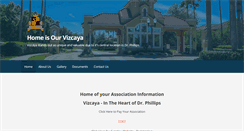 Desktop Screenshot of ourvizcaya.com